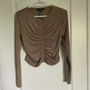 Dynamite Beige Longsleeve